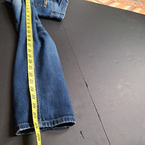 Joe's Jeans Womens 34x28 Blue Valencia Faded High Rise Slim Ankle - Picture 8 of 10